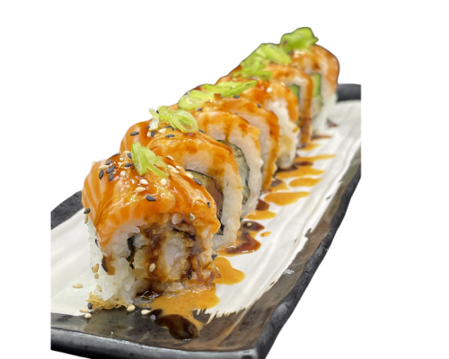 I17. Salmon Tempura Special Roll