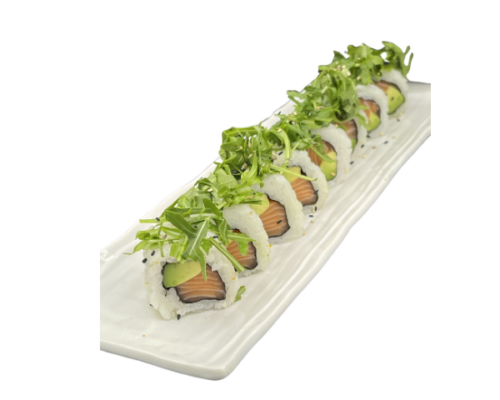 I03. Salmon Rucola Roll